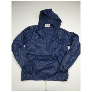 Vintage Izod Lacoste packable lightweight jacket, navy, small